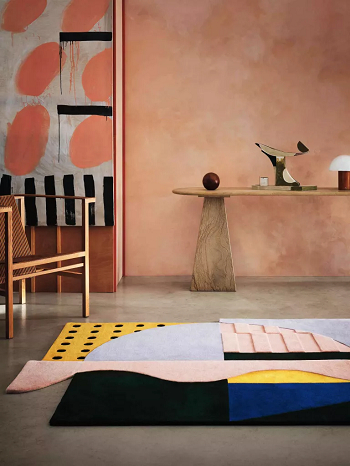 Vibrant combination Can’t Miss Rug Trends Take Over In 2023 For Fresher Look