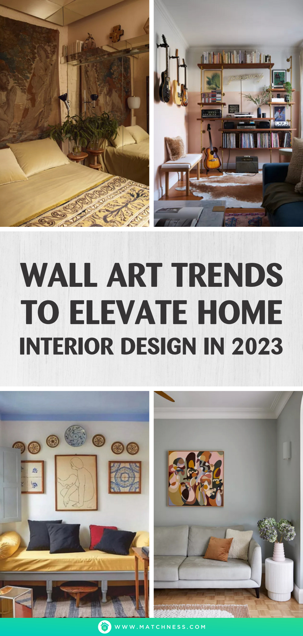 Wall art trends to elevate home interior design in 20231