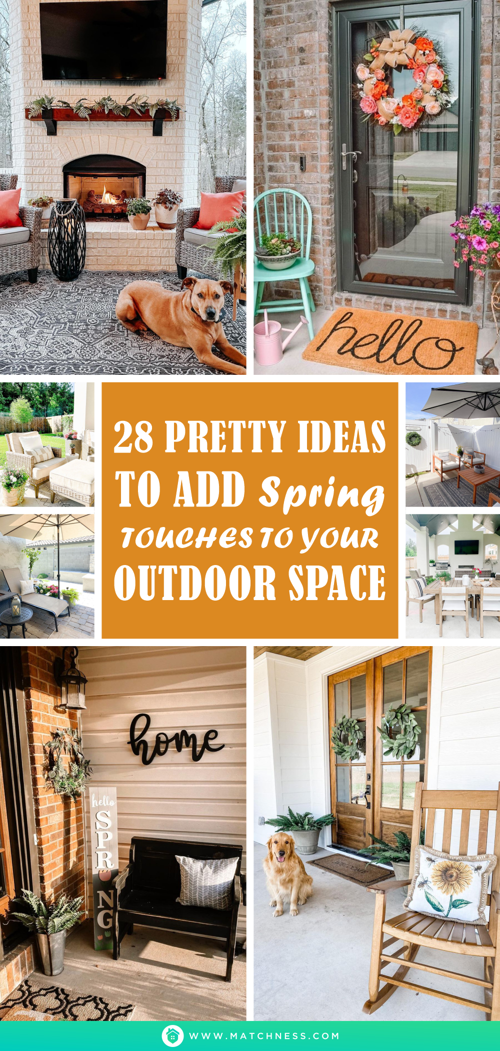 28 pretty ideas to add spring touches to your outdoor space1