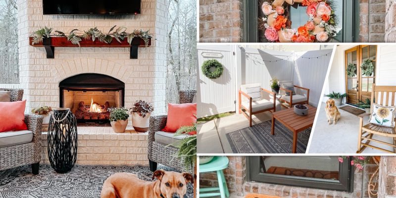 28 pretty ideas to add spring touches to your outdoor space2