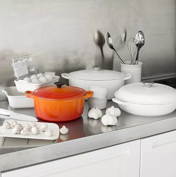 A cast iron skillet set 7 Things Kitchen Should Have To Make Every Day Feel Special