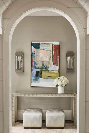 A statement artwork No Paint Decorating Ideas To Present Character And Style In Your Entryway