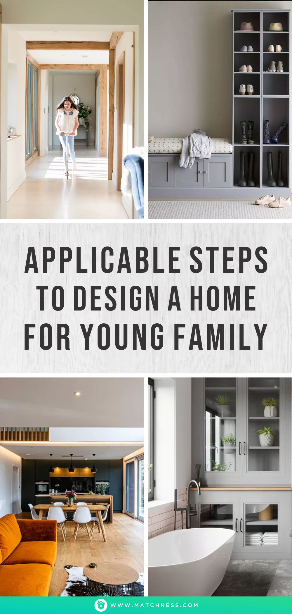 Applicable steps to design a home for young family1