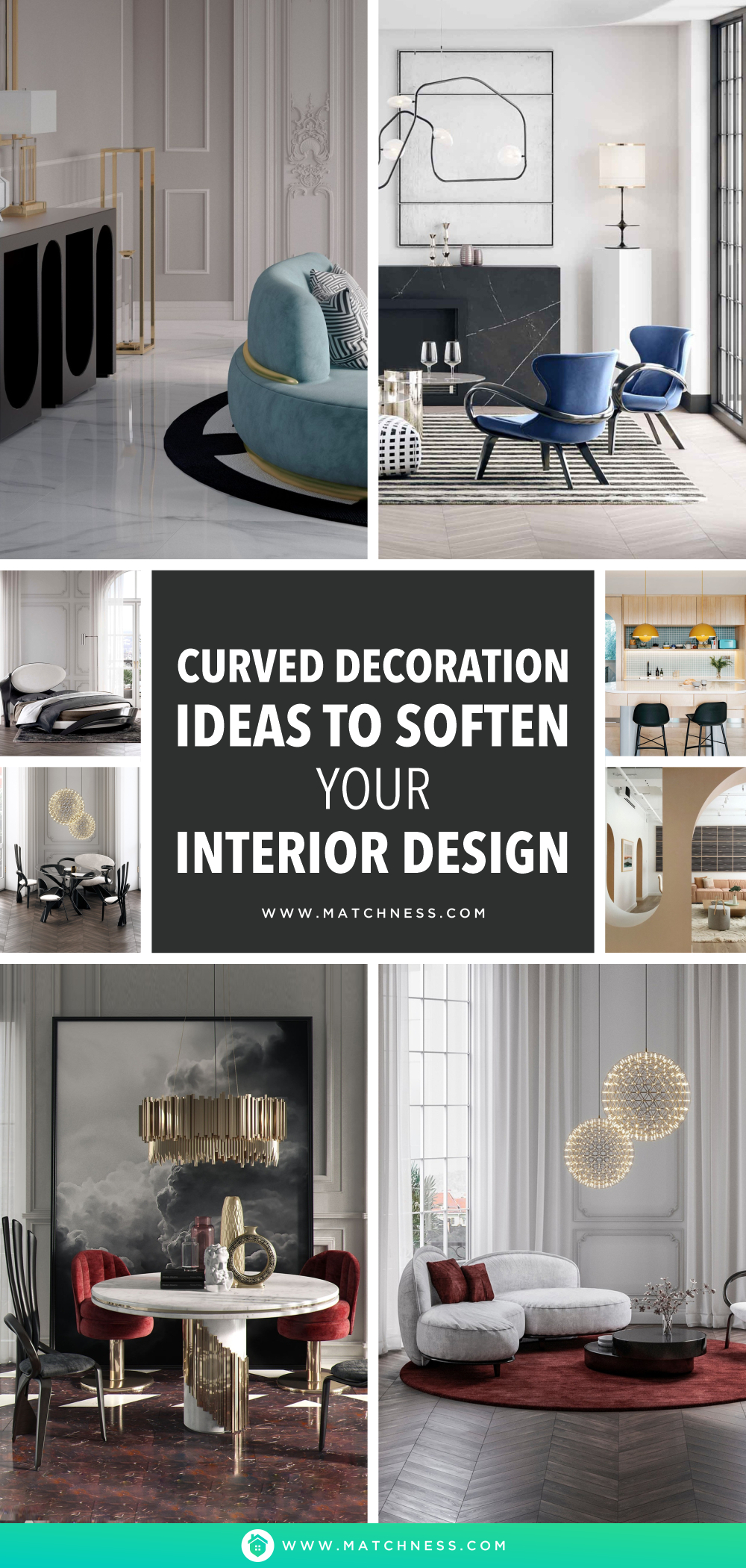 Curved decoration ideas to soften your interior design1