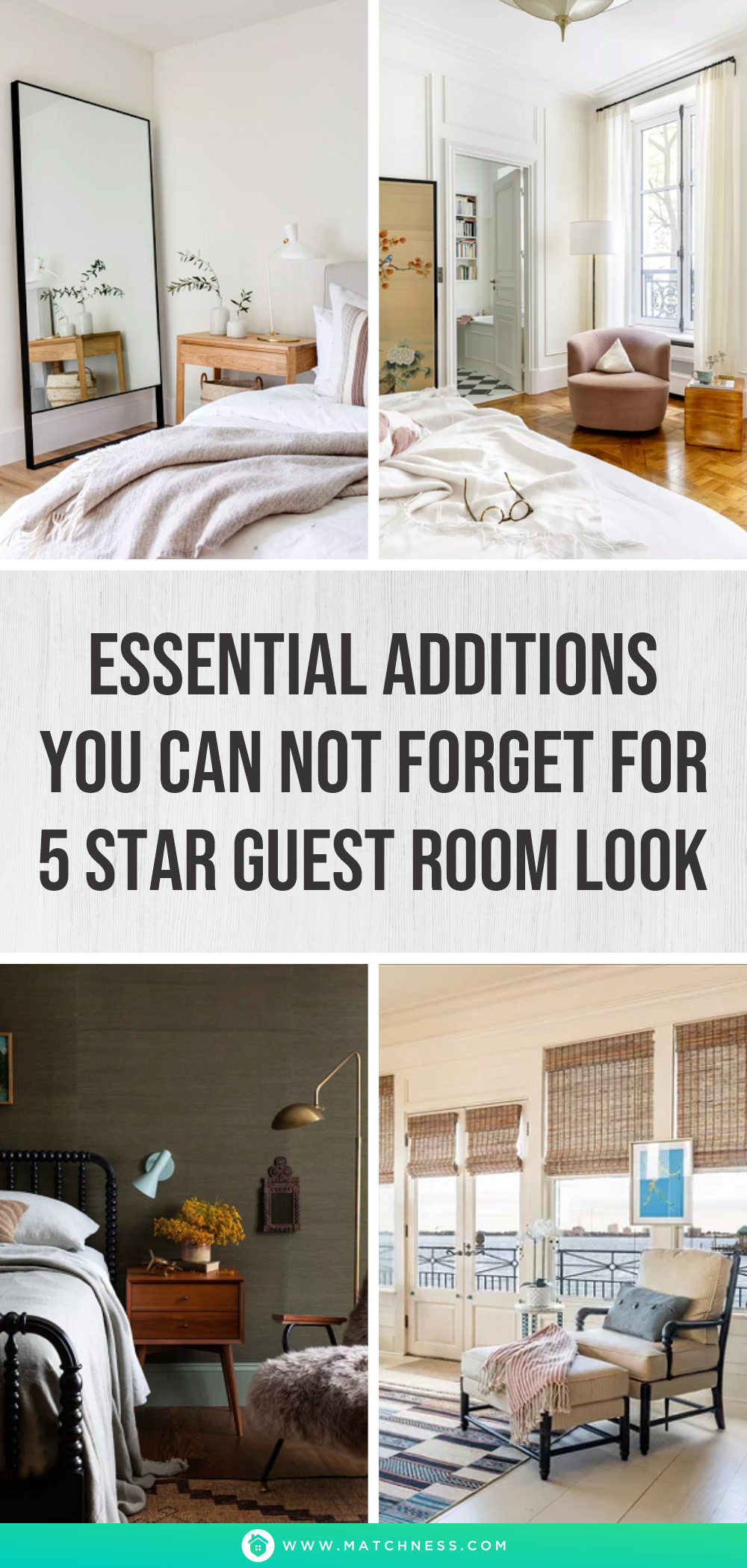 Essential additions you can not forget for 5 star guest room look1