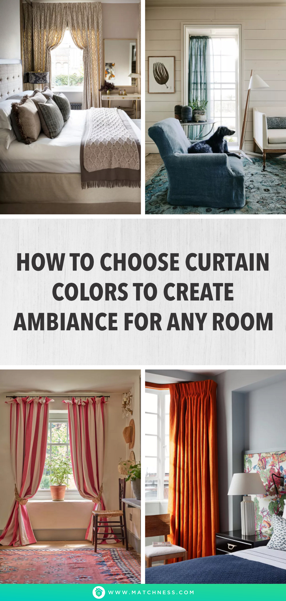 How to choose curtain colors to create ambiance for any room11
