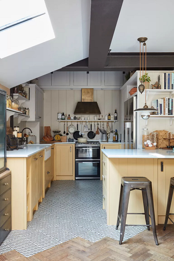 Include peg rail and wall pegs Shaker Kitchen Ideas To Show Classic Design Work Brilliantly In A Modern Way
