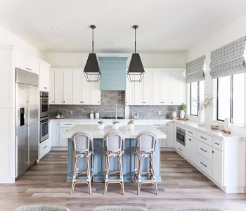 Introducing a color to refresh the classic kitchen Shaker Kitchen Ideas To Show Classic Design Work Brilliantly In A Modern Way