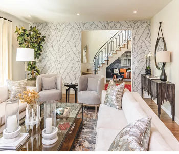 Large-scale wallpaper design Stylish Wallpaper Ideas To Beautify Your Walls For New Moments