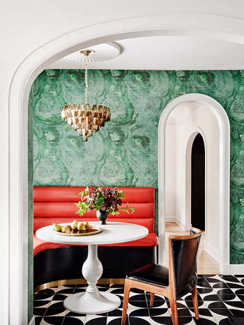 Red and green for luxurious feel The Combination Of Red And Green As Christmas And After Christmas Color Scheme