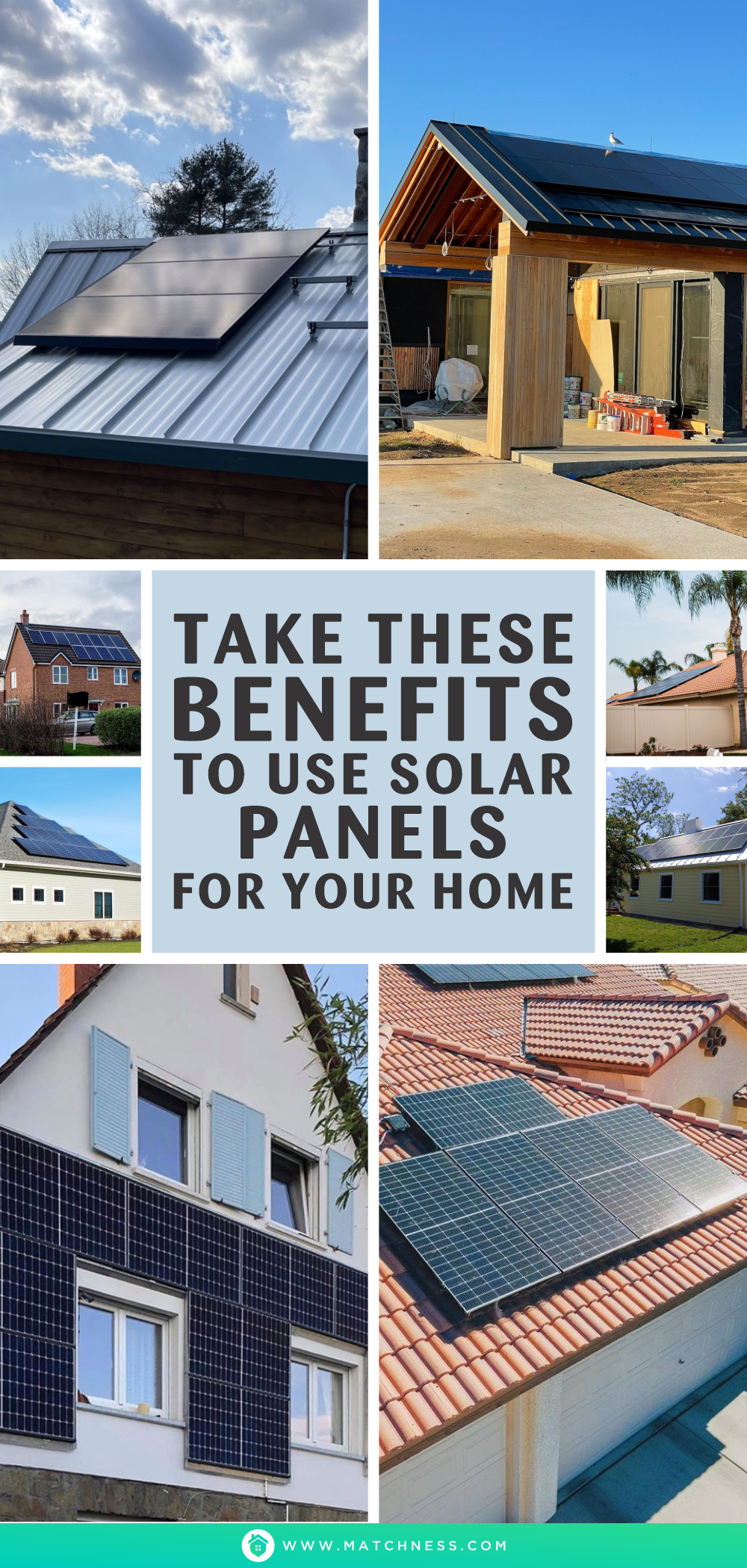 Take these benefits to use solar panels for your home1