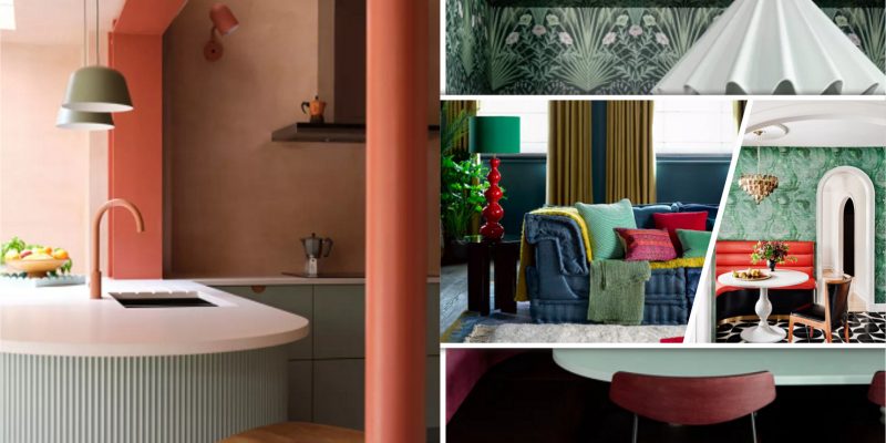 The combination of red and green as christmas and after christmas color scheme2