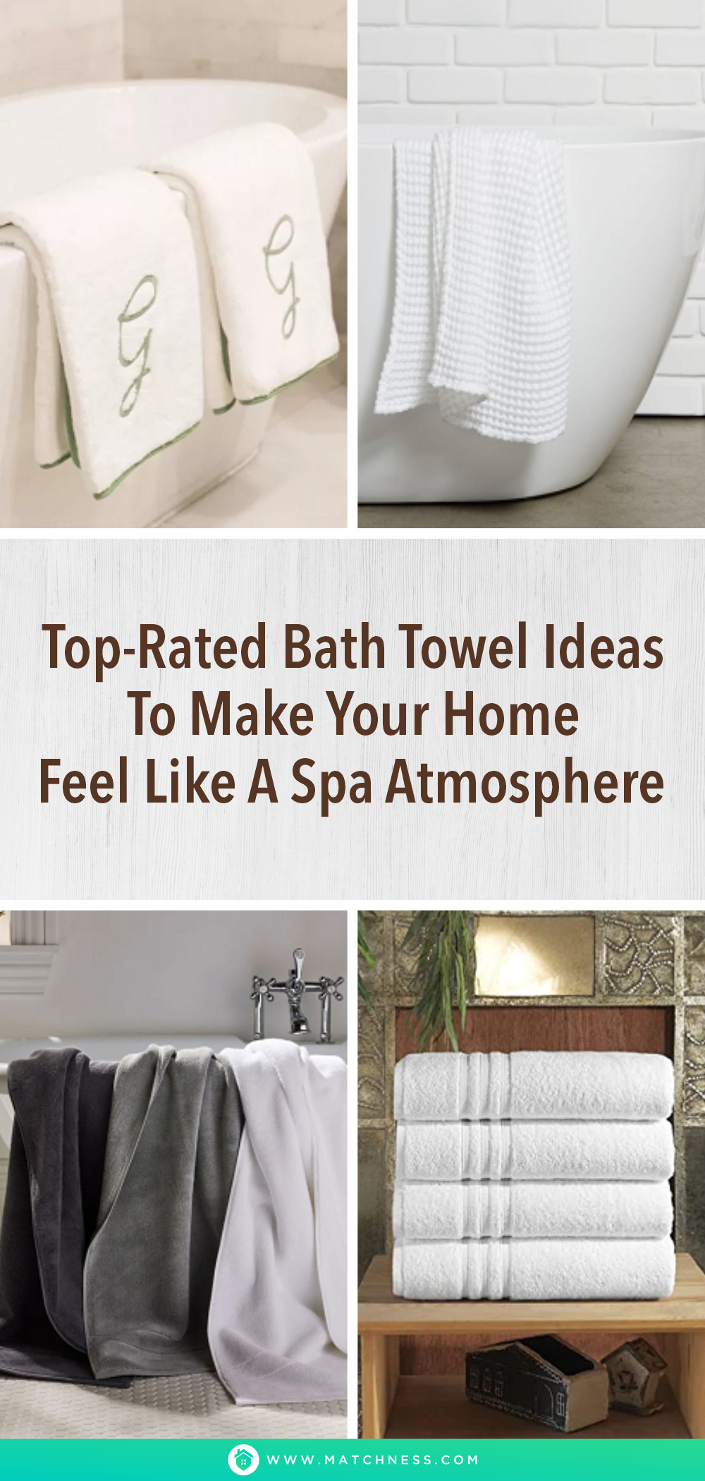 Top-rated bath towel ideas to make your home feel like a spa atmosphere1