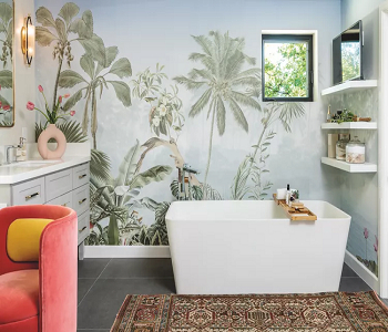 Tropical touches Stylish Wallpaper Ideas To Beautify Your Walls For New Moments