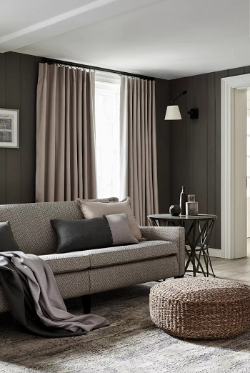 Upgrade window treatments Guaranteed Rules To Keep A Living Room Warm Without Heating