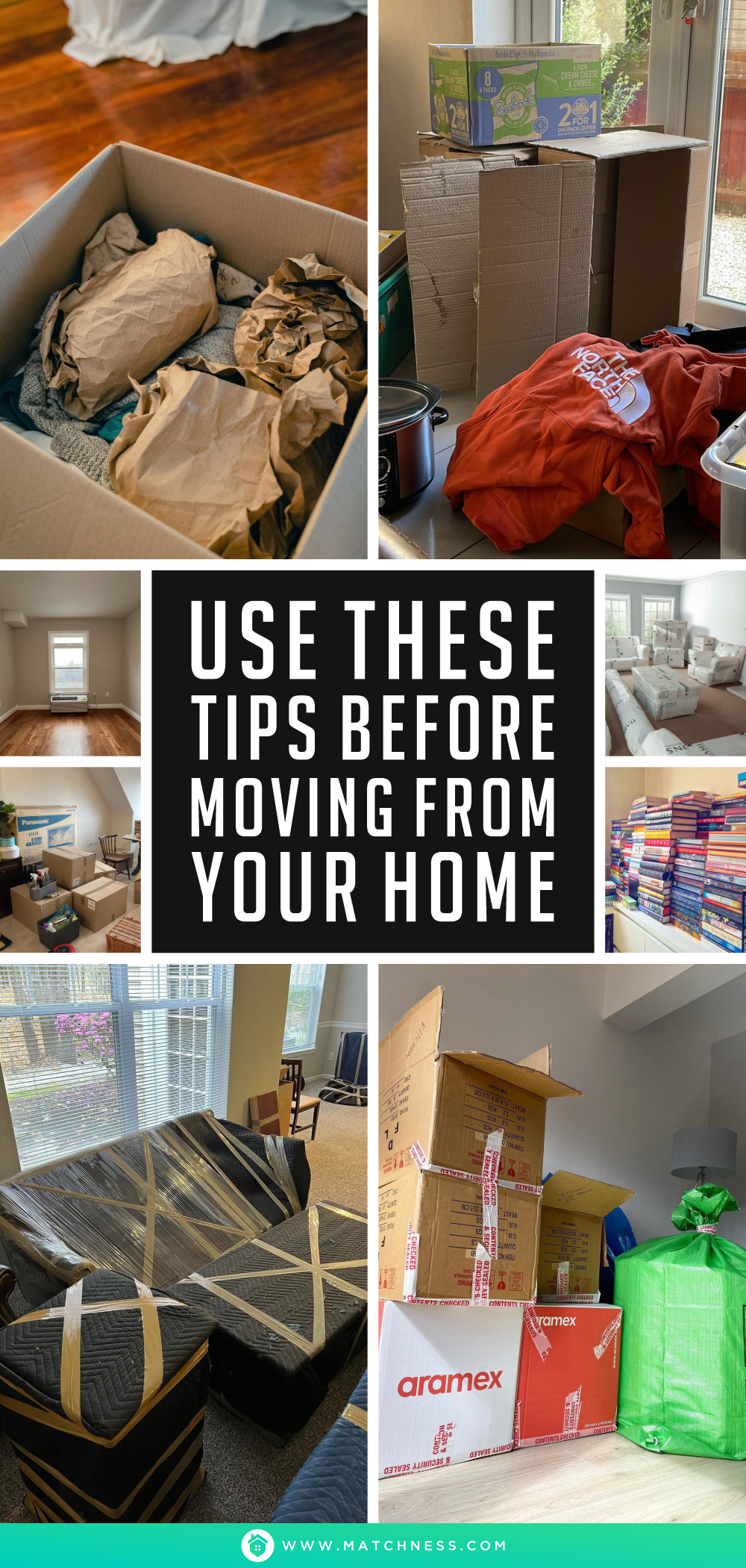 Use these tips before moving from your home1