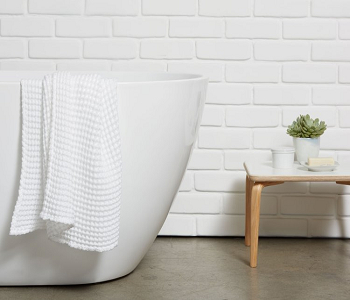 Waffle towels Top-Rated Bath Towel Ideas To Make Your Home Feel Like A Spa Atmosphere