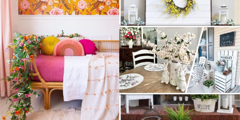 Welcome the beauty of spring into your home with these decorating ideas2