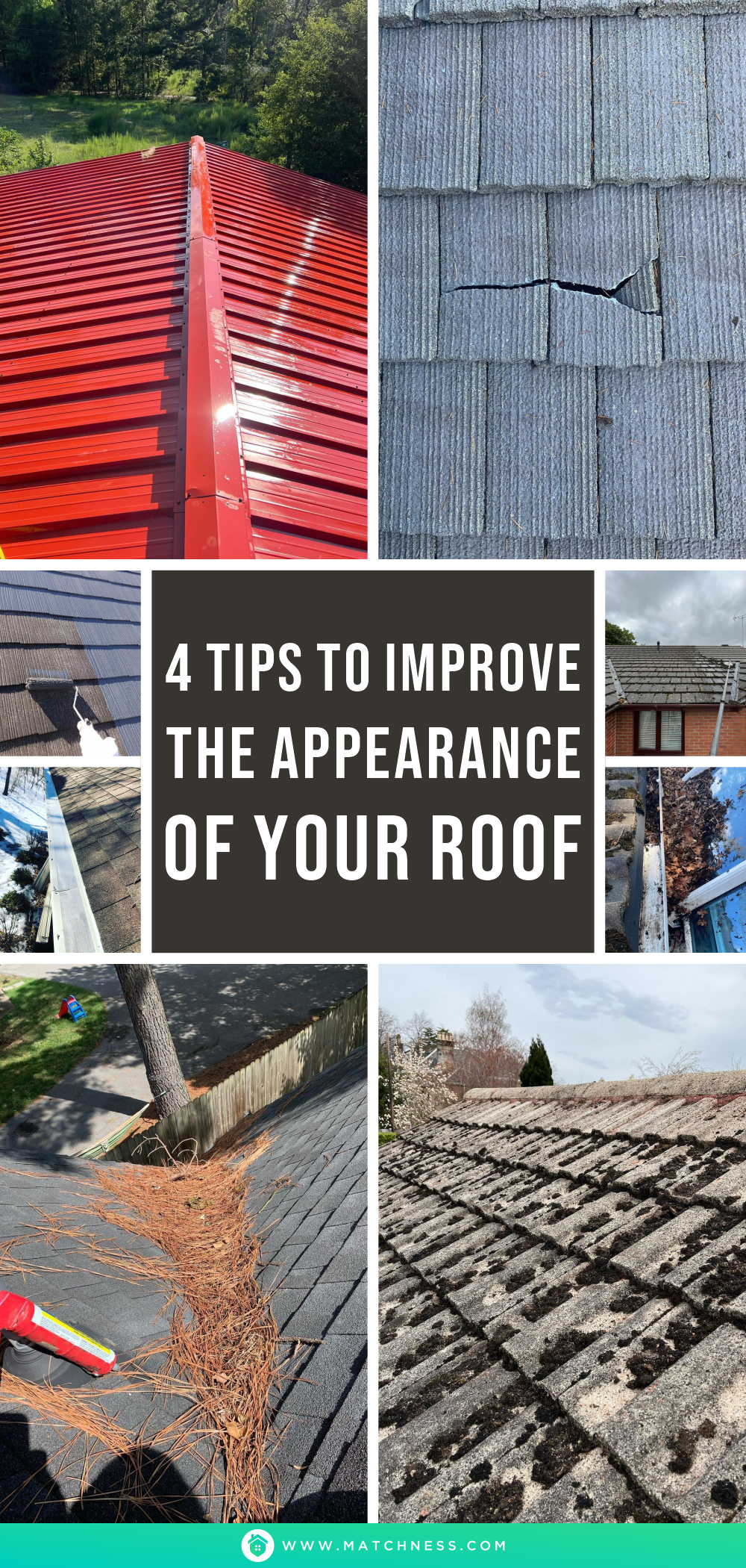 4 tips to improve the appearance of your roof1