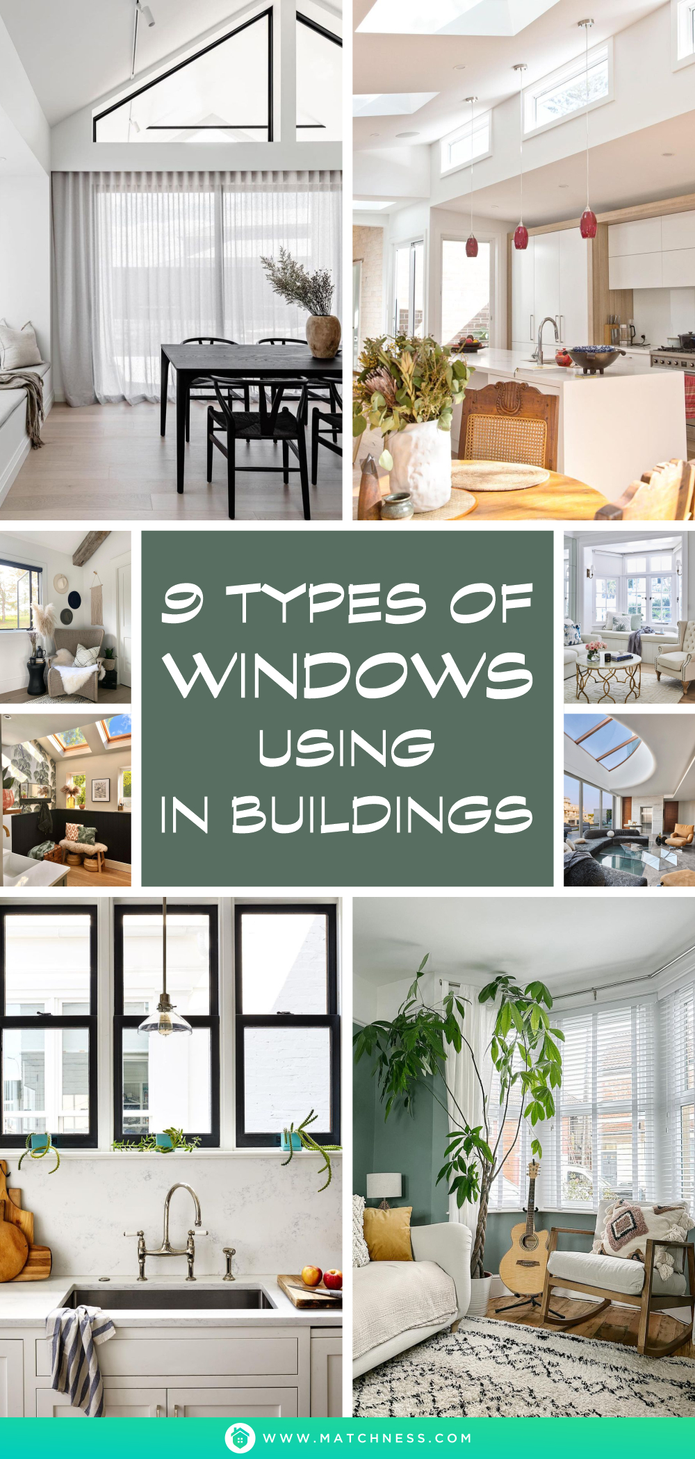 9 Types Of Windows Using In Buildings - Matchness.com