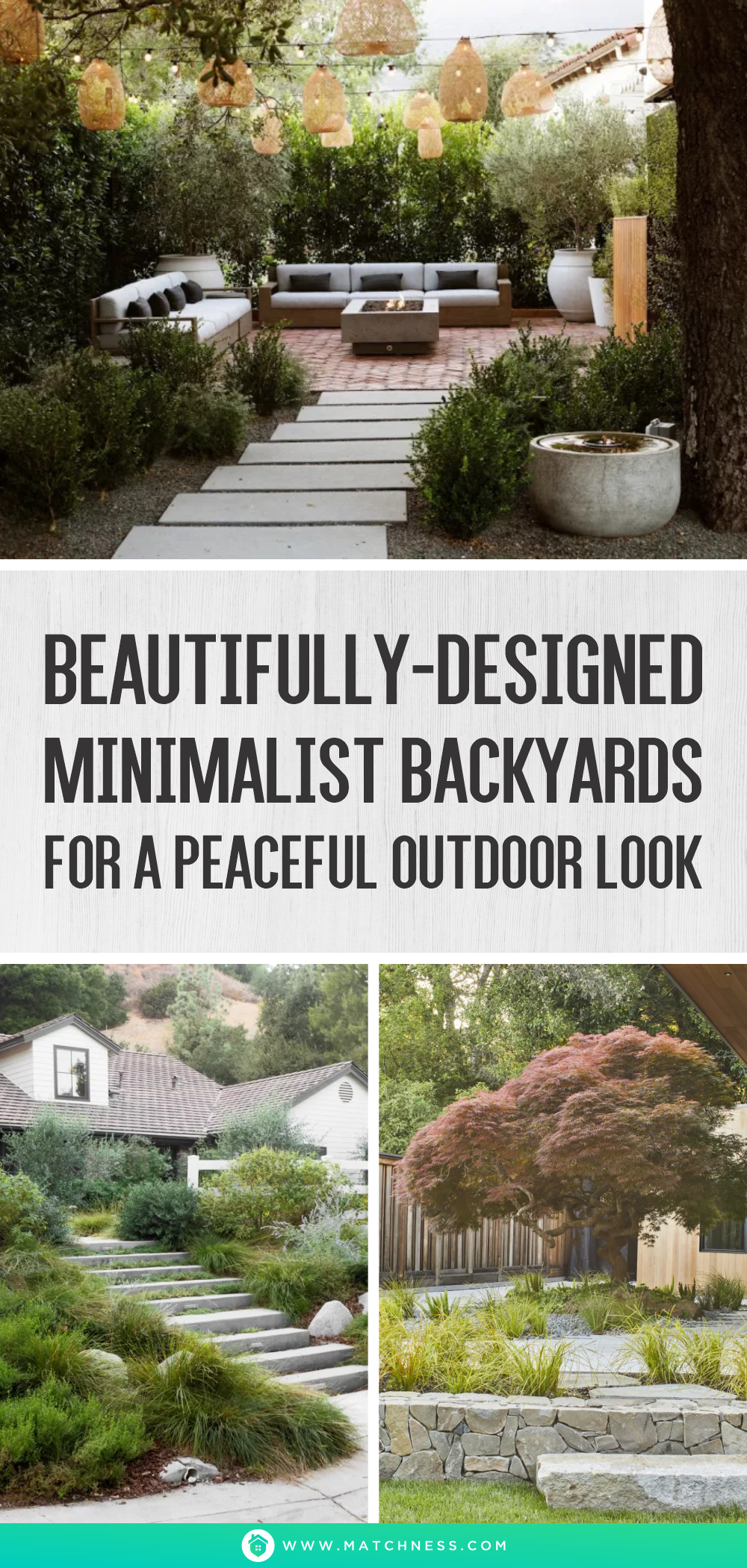 Beautifully-designed minimalist backyards for a peaceful outdoor look1