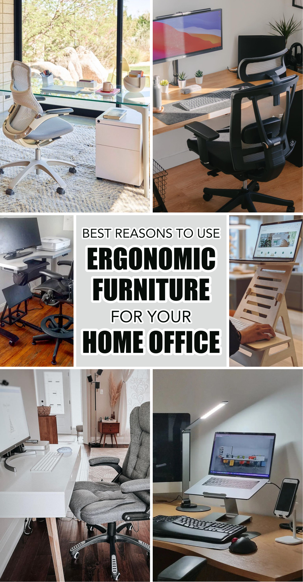 Best reasons to use ergonomic furniture for your home office 1