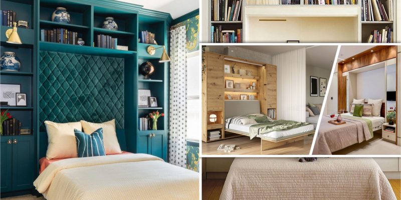 Clever ideas to get more out of a murphy bed fi