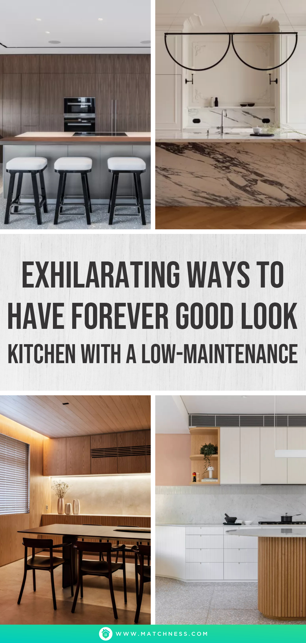 Exhilarating ways to have forever good look kitchen with a low-maintenance1