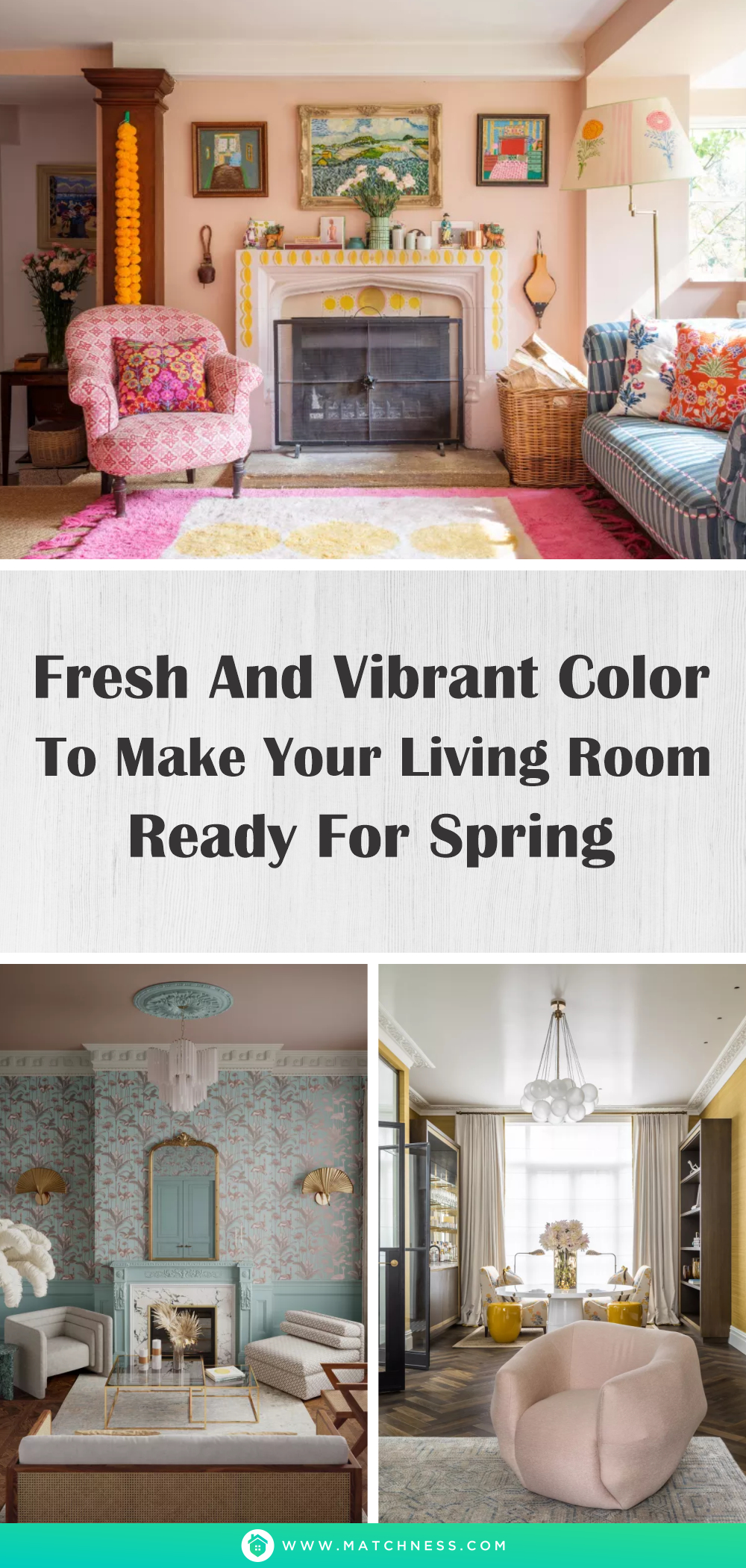 Fresh and vibrant color to make your living room ready for spring1