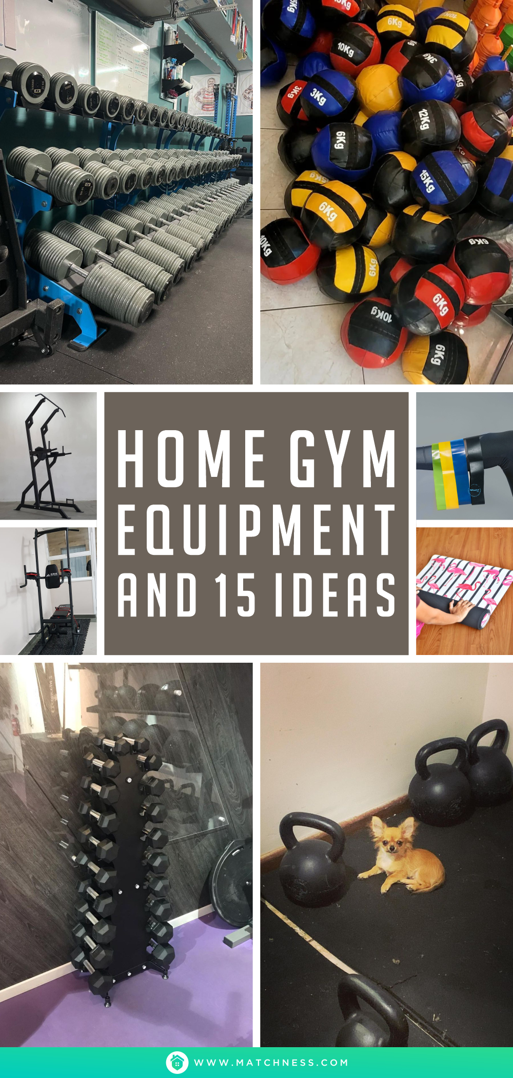 Home gym equipment and 15 ideas1