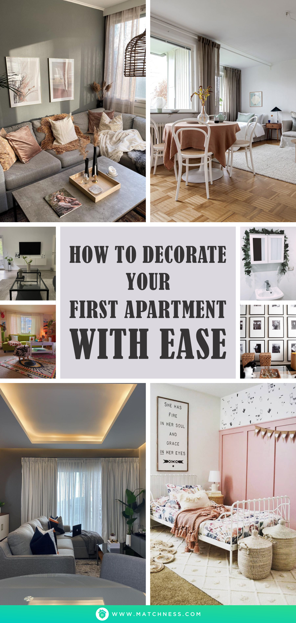 How to decorate your first apartment with ease1