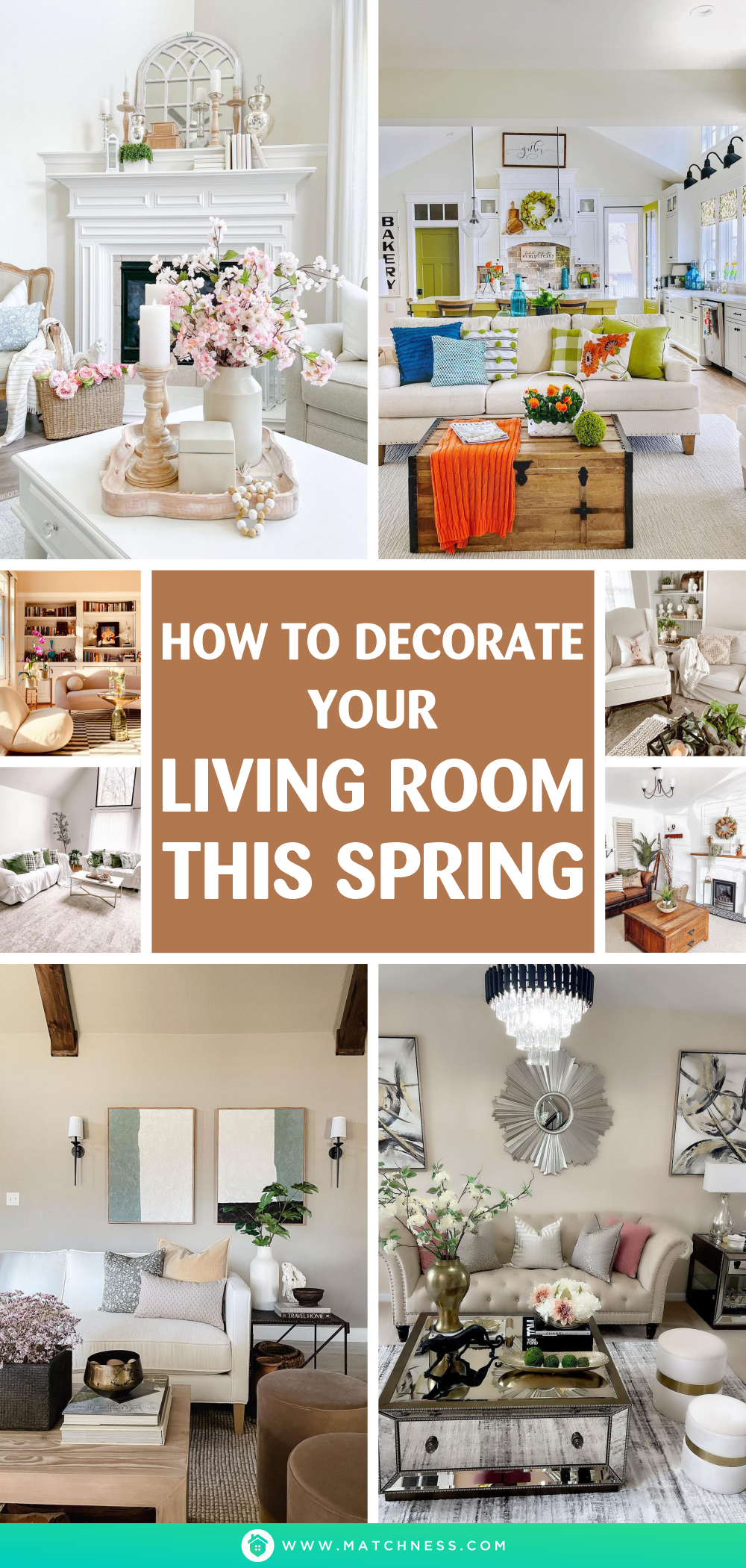 How to decorate your living room this spring1