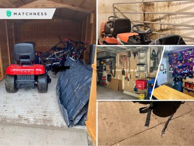 How to store a lawn mower in the garage2