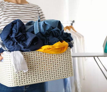 Keep a clothes hamper and trash can Surprisingly Fast Tricks To Clean Your Room In 10 Minutes