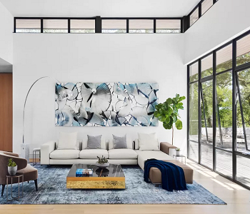 More natural light Supreme Design Tips For Rooms With High Ceilings To Keep It Cozy