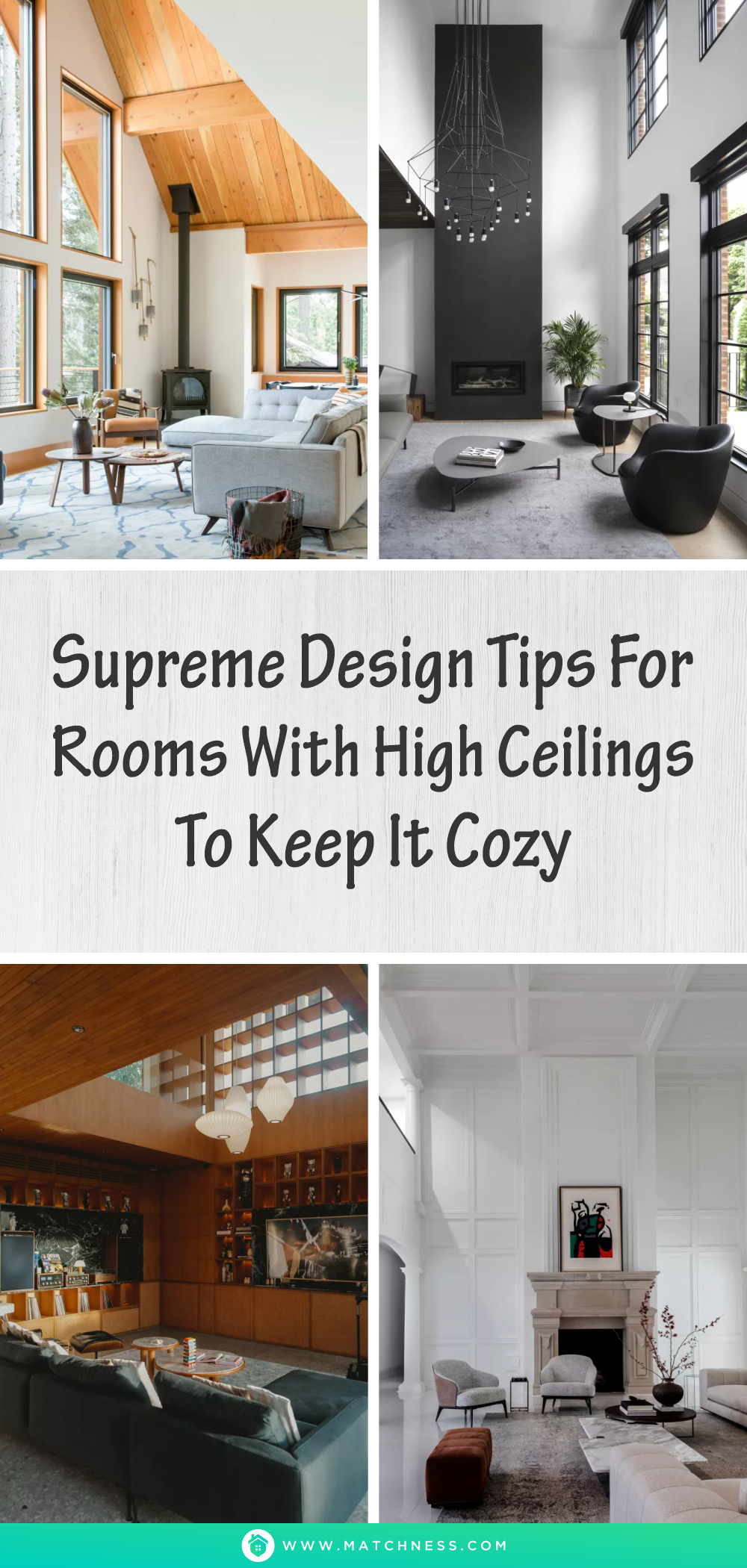 Supreme design tips for rooms with high ceilings to keep it cozy1
