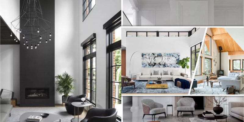 Supreme design tips for rooms with high ceilings to keep it cozy2