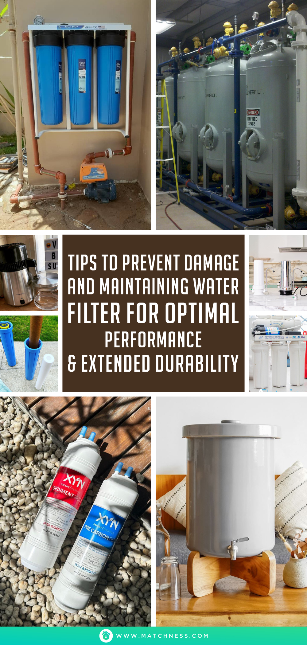 Tips to prevent damage and maintaining water filter for optimal performance & extended durability1