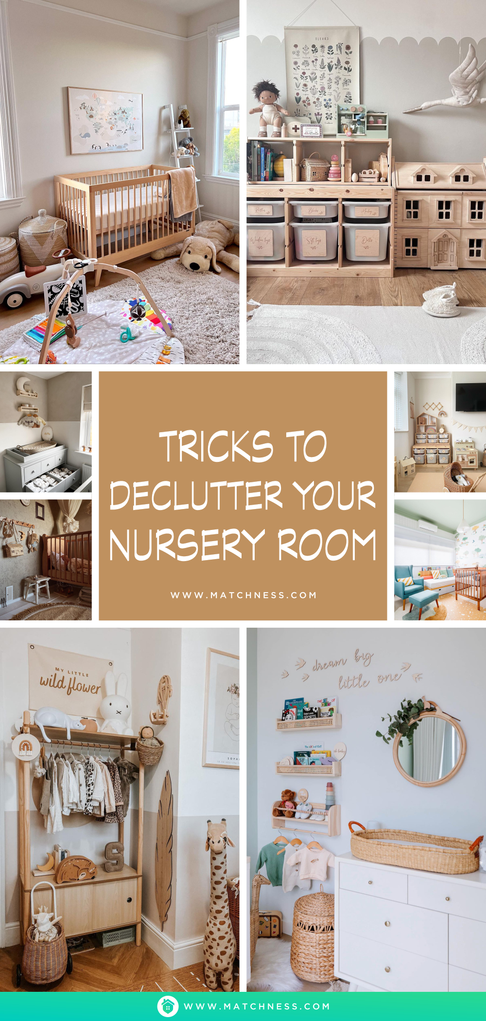 Tricks to declutter your nursery room1