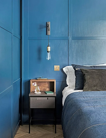 Wood panel Focal Point Alternative Designs To A Bedroom Without Headboard