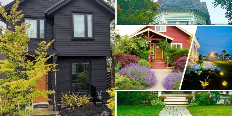 23 pretty garden for your house entrance2