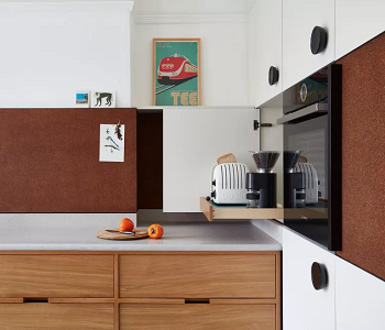 A breakfast bar over an island Stylish Alternative For Kitchen Without Island To Have Beautiful And Useful Variation