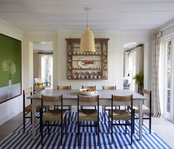 A traditional display with a modern twist Surprising Return Home Decoration With Plates For Uplifting Look
