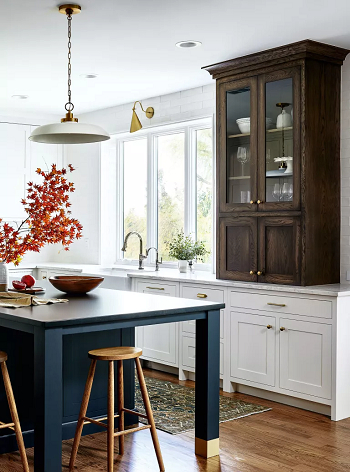 A transformative white for expansion Space Enhancing Colors To Make A Kitchen Feel Five Times Bigger