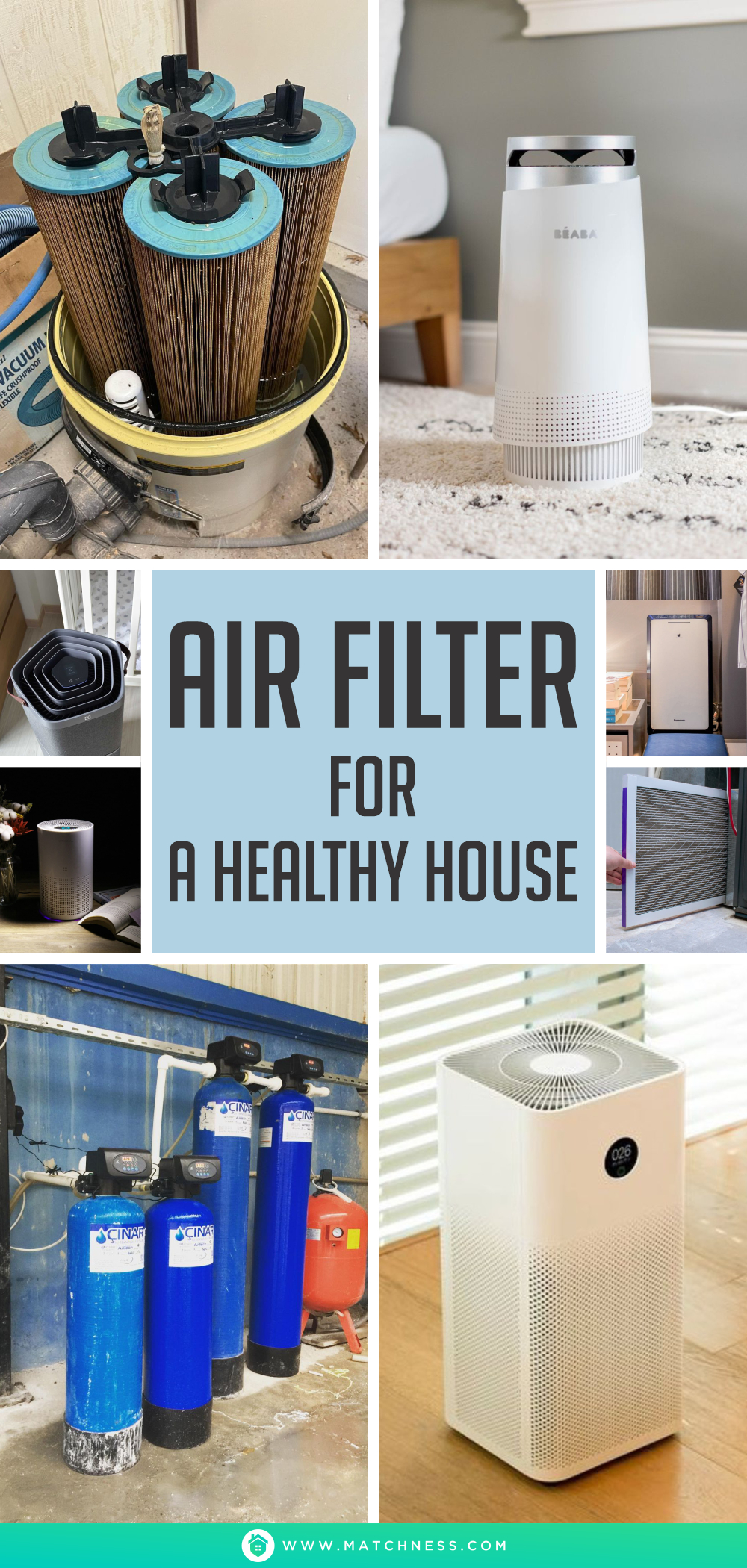 Air filter for a healthy house1