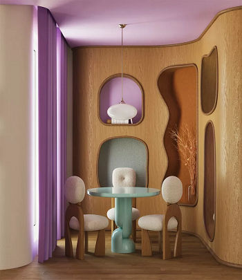 Balance digital lavender with elegant warm yellow tones Intriguing Digital Color Ideas For Update Home Look