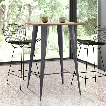 bar dining table Dining Tables That Can Double As Work Desks In Small Spaces