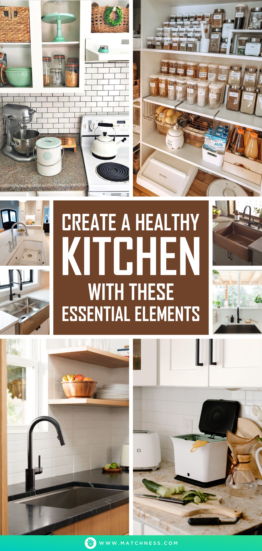 Create a healthy kitchen with these essential elements1