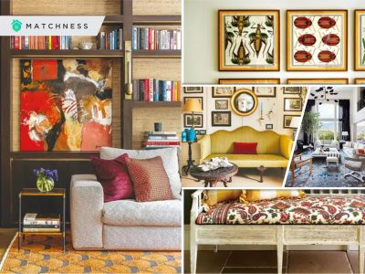 Decorating above a sofa for focal point transformation2