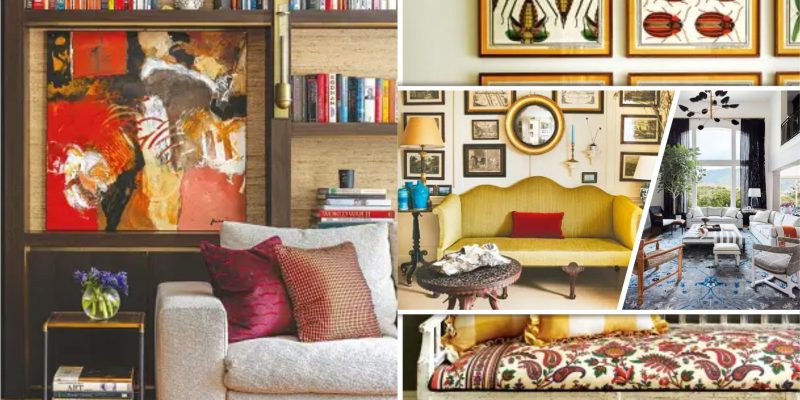 Decorating above a sofa for focal point transformation2